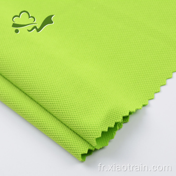Tissu à mailles en tricot 100 % polyester à évacuation à sec